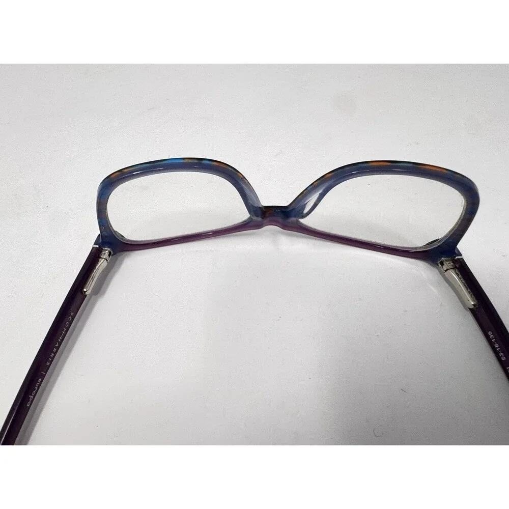 Scott Harris SH-570 Eyeglass Frames Only 53-16-135 Purple C1 Authentic